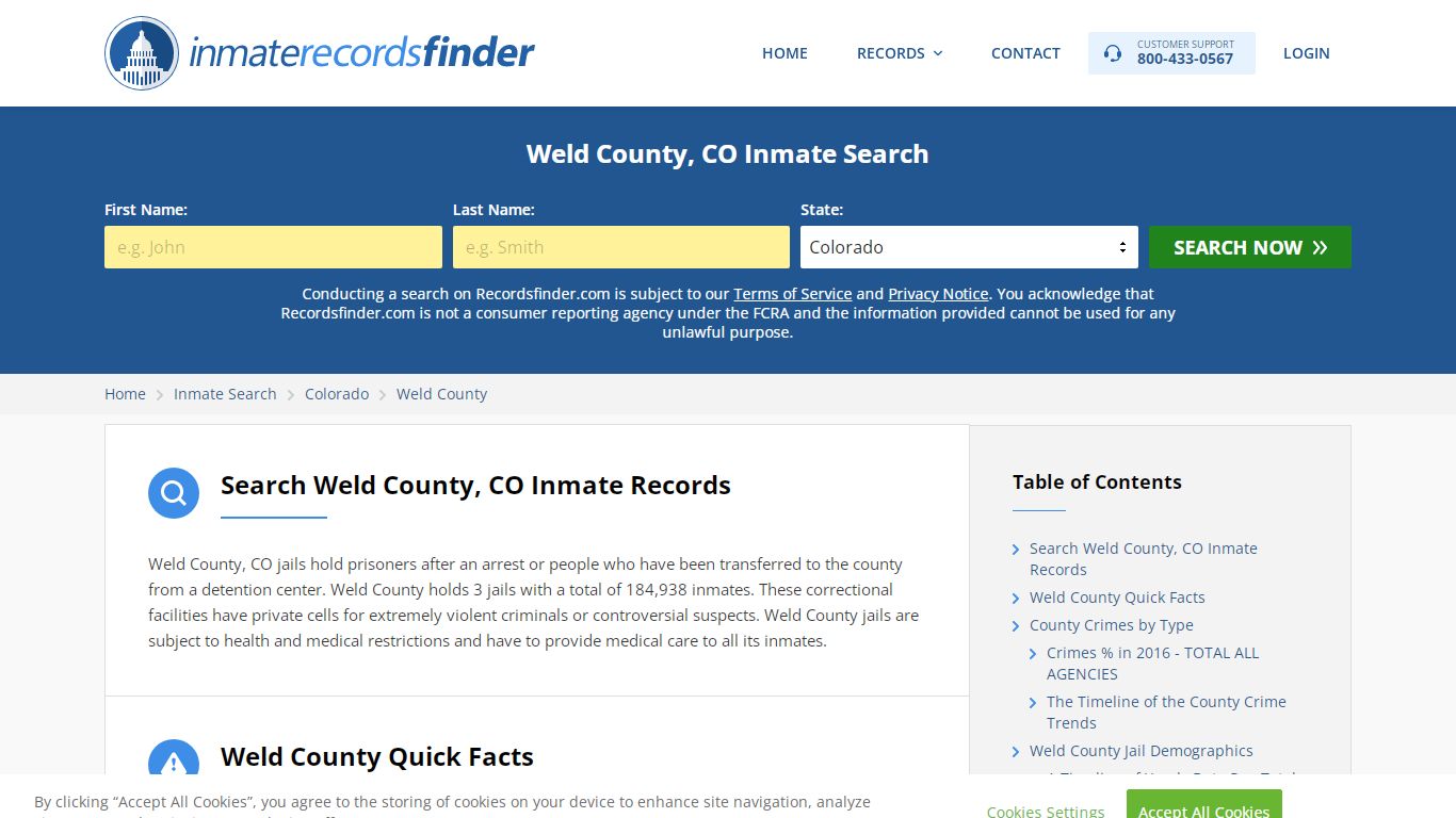 Weld County, CO Inmate Lookup & Jail Records Online